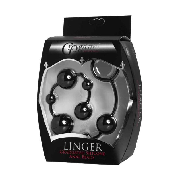 Master Series Linger Graduated Silicone Anal Beads