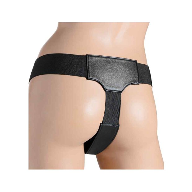 Bella  Adjustable Velvet Lined Strap On Harness