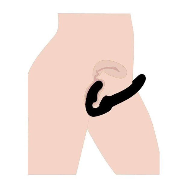 Strap U Revolver Strapless Strap On G-Spot Dildo