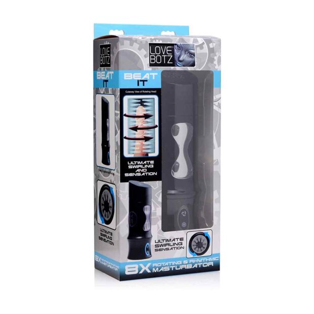 LoveBotz Beat It 8X Rotating and Rhythmic Masturbator