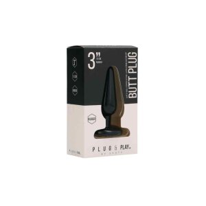Butt Plug Basic 3 Inch Black