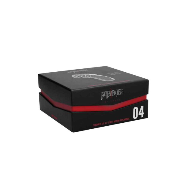 Model 04 - Chastity 4.5" - Cock Cage Transparent