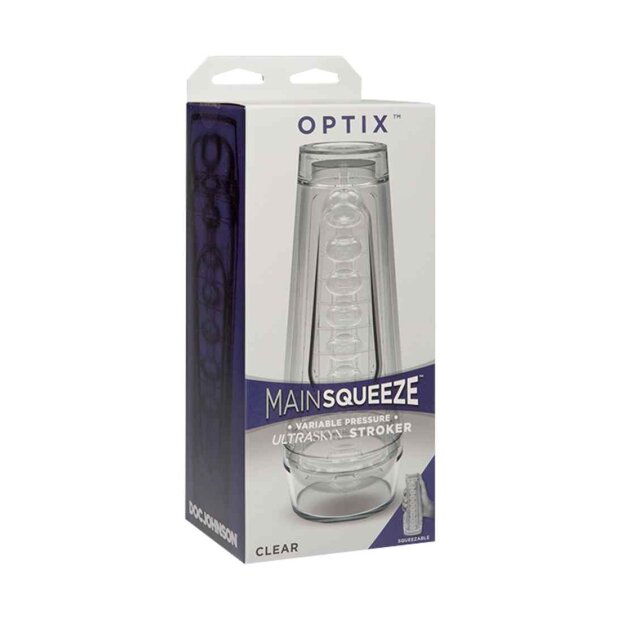 Doc Johnson MAINSQUEEZE Optix Crystal Masturbator