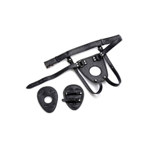 Ass Holster Anal Plug Harness Black