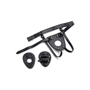 Ass Holster Anal Plug Harness Black