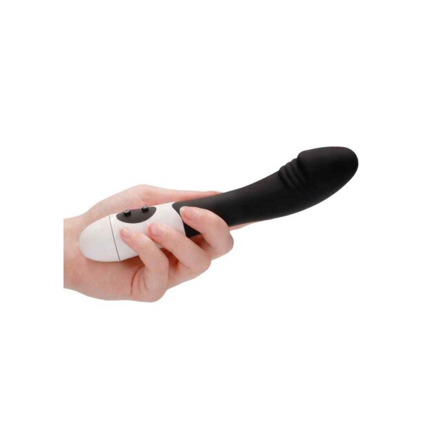 Ribbed Vibrator Black