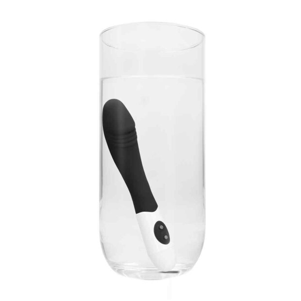 Ribbed Vibrator Black