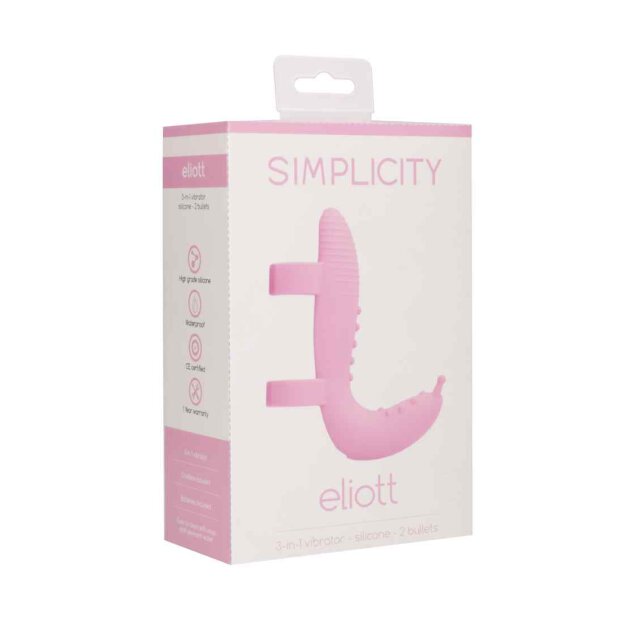 Vibrator Extension Set Eliott Pink