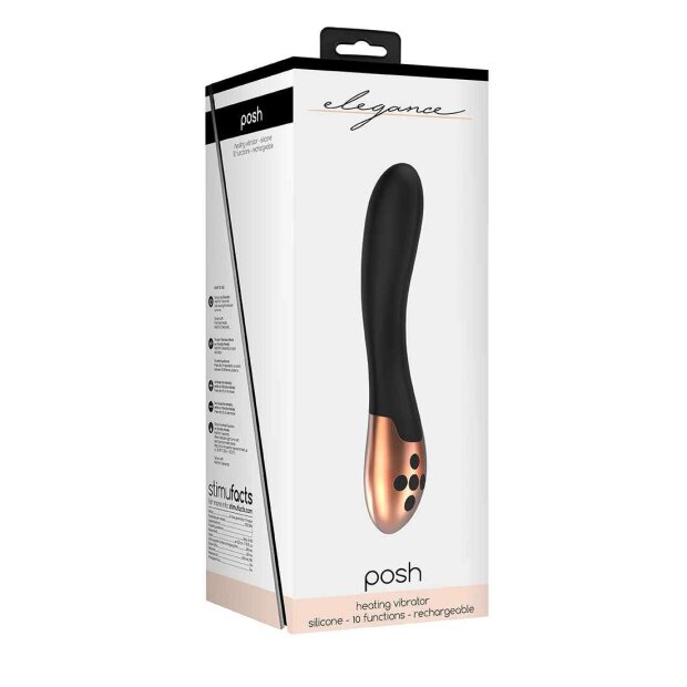 Heating Vibrator Posh Black