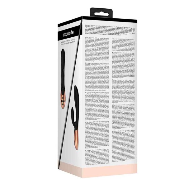 Heating G-Spot Vibrator Exquisite Black