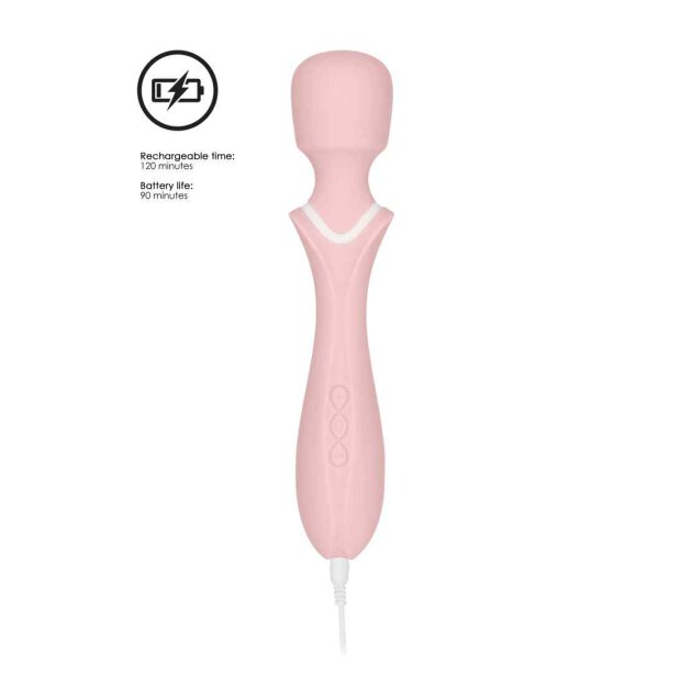 Loveline Massage Wand Jiggle Pink