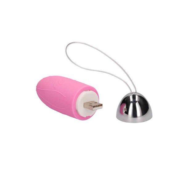 Luca Rechargeable Remote Control Vibrating Egg Pink