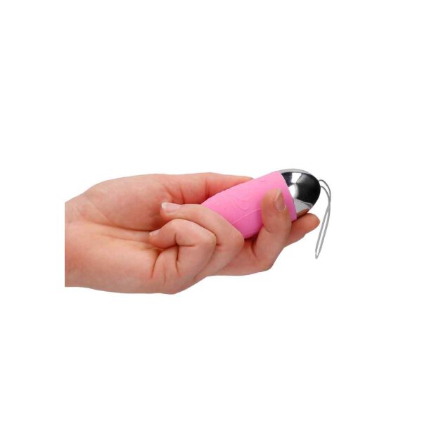 Luca Rechargeable Remote Control Vibrating Egg Pink