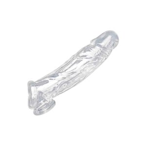 Realistic Clear Penis Enhancer and Ball Stretcher...