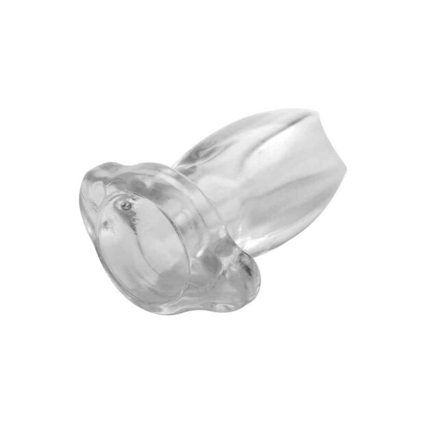 Gape Glory Clear Hollow Anal Plug Transparent