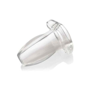 Master Series Gape Glory Clear Hollow Anal Plug Transparent