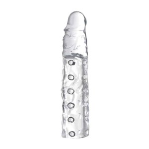 3 Inch Clear Penis Enhancer Sleeve Transparent