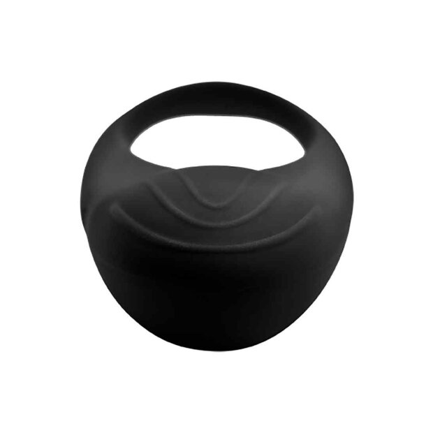 Vibrating Cock Ring with Remote Control Black