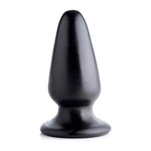 Gigantor XXXL Tapered Butt Plug Black 12,1 cm