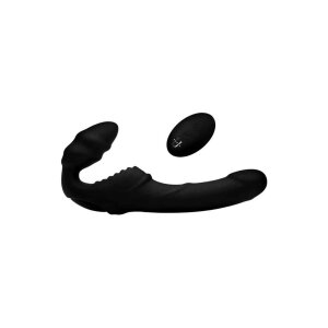 Strap U Pro Rider 9X Vibrating Silicone Strapless Strap...