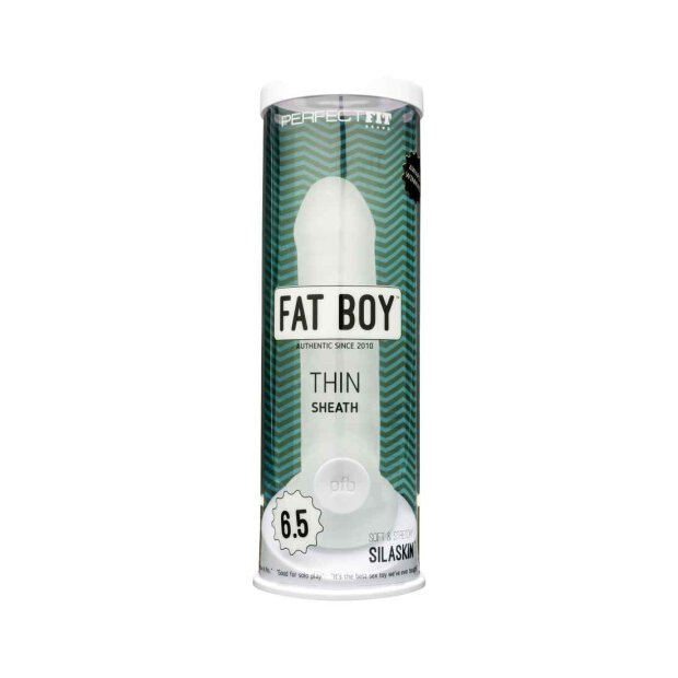Fat Boy Thin 6,5 Inch clear
