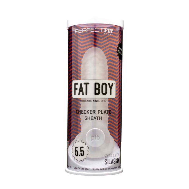 Fat Boy Checker Box Sheath 5,5 Inch clear
