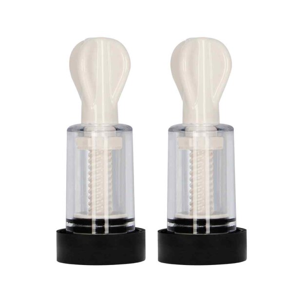 Electro Nipple Suckers Transparent