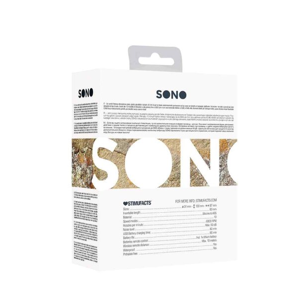 No. 78 Rechargeable Anal Stimulator Black