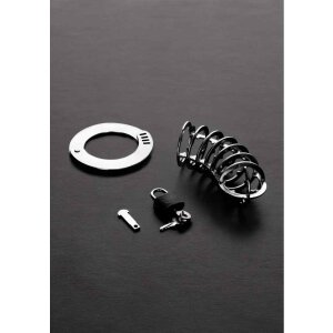 The spiked Chasity Cage Stainless Steel