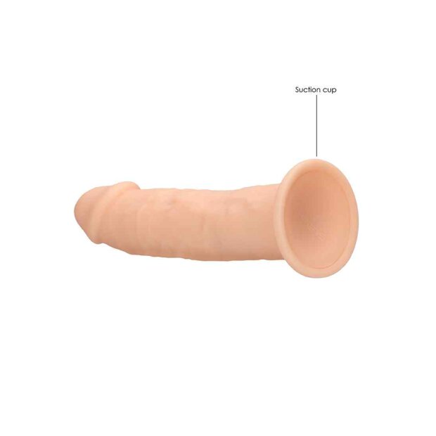 Silicone Dildo Without Balls 15,3 cm Flesh