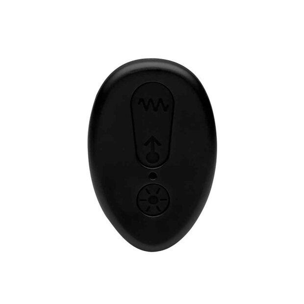 Silicone Thrusting Anal Plug with Remote Control