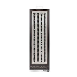 Silicone Spiral Screw Plug Set - Advanced Urethral Sounding