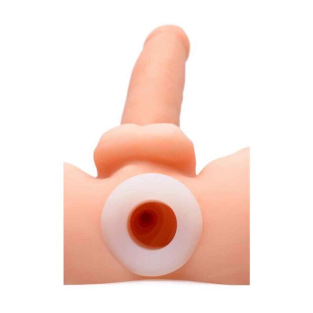 Master Series Stretch Master 2 pc Silicone Anal Grommet Set - White