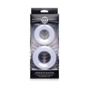 Master Series Stretch Master 2 pc Silicone Anal Grommet...