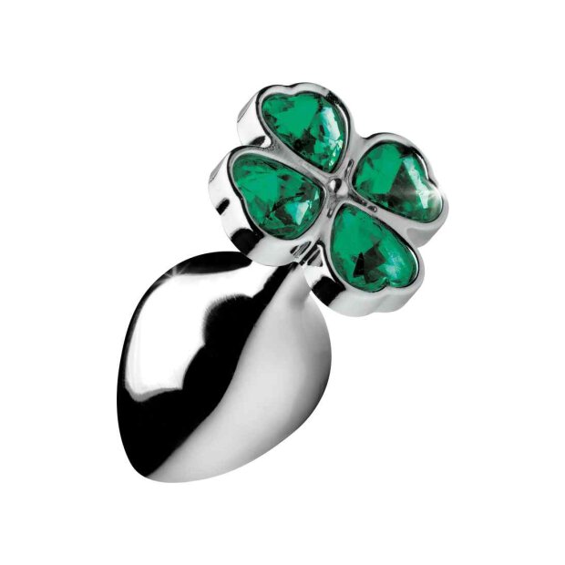 Lucky Clover Gem - Medium - Silver