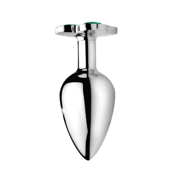 Lucky Clover Gem - Medium - Silver