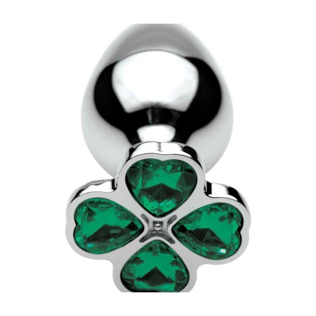 Lucky Clover Gem - Medium - Silver