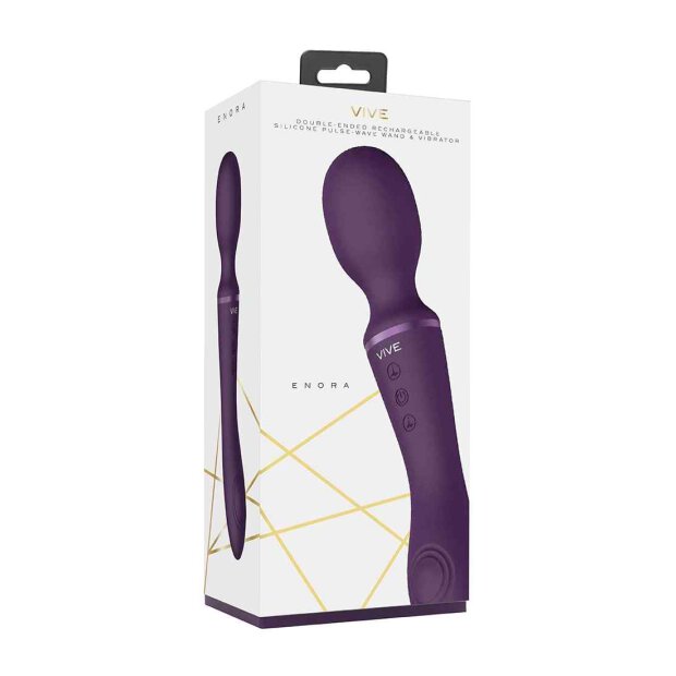 Enora - Wand & Vibrator - Purple