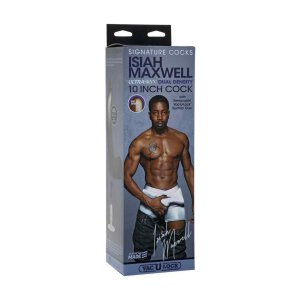 Isiah Maxwell - Ultraskyn Cock Chocolat 25.5cm