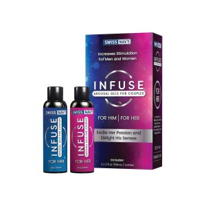 Swiss Navy Infuse 2 in 1 Arousal Gel for Couples 59ml