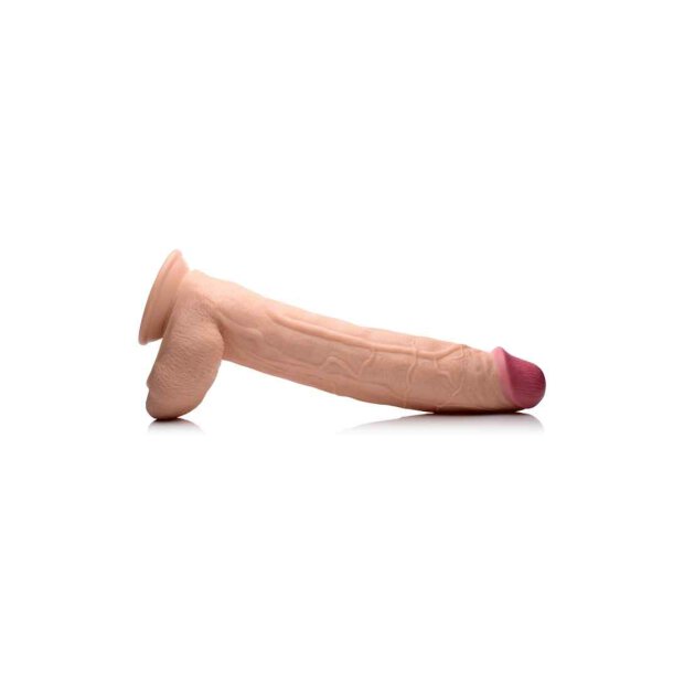 Raging Rhino 17 Inch Veiny Dildo Flesh