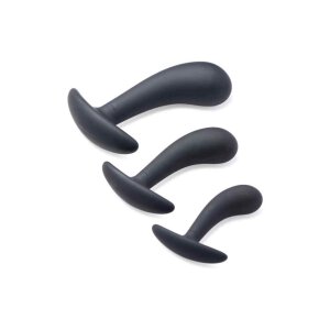 Master Series Dark Delights 3 Piece Curved Anal Trainer...