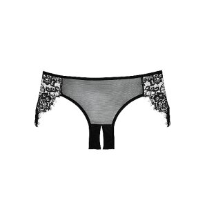 Lavish & Lace Panty ( Crotchless ) - Black - OS