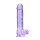 9" / 23 cm Realistic Dildo With Balls - Purple