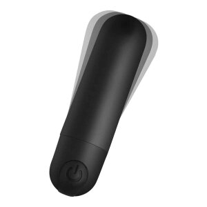 BANG! Vibrating Bullet with Remote Control - Black