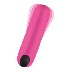 BANG! Vibrating Bullet with Remote Control - Pink