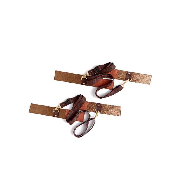 My desire Wrist to Ankle Restraint - Bronze