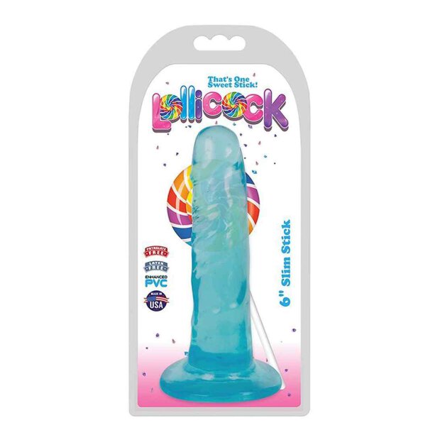 6 Inch Slim Stick Berry Ice - Blue