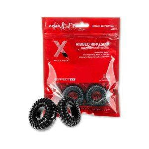 Perfect Fit PF Blend Premium Stretch Ribbed Ring 2-pack...