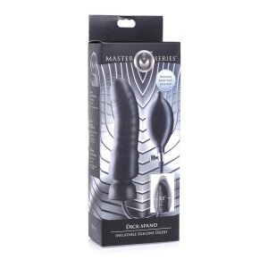 Dick-Spand Inflatable Silicone Dildo